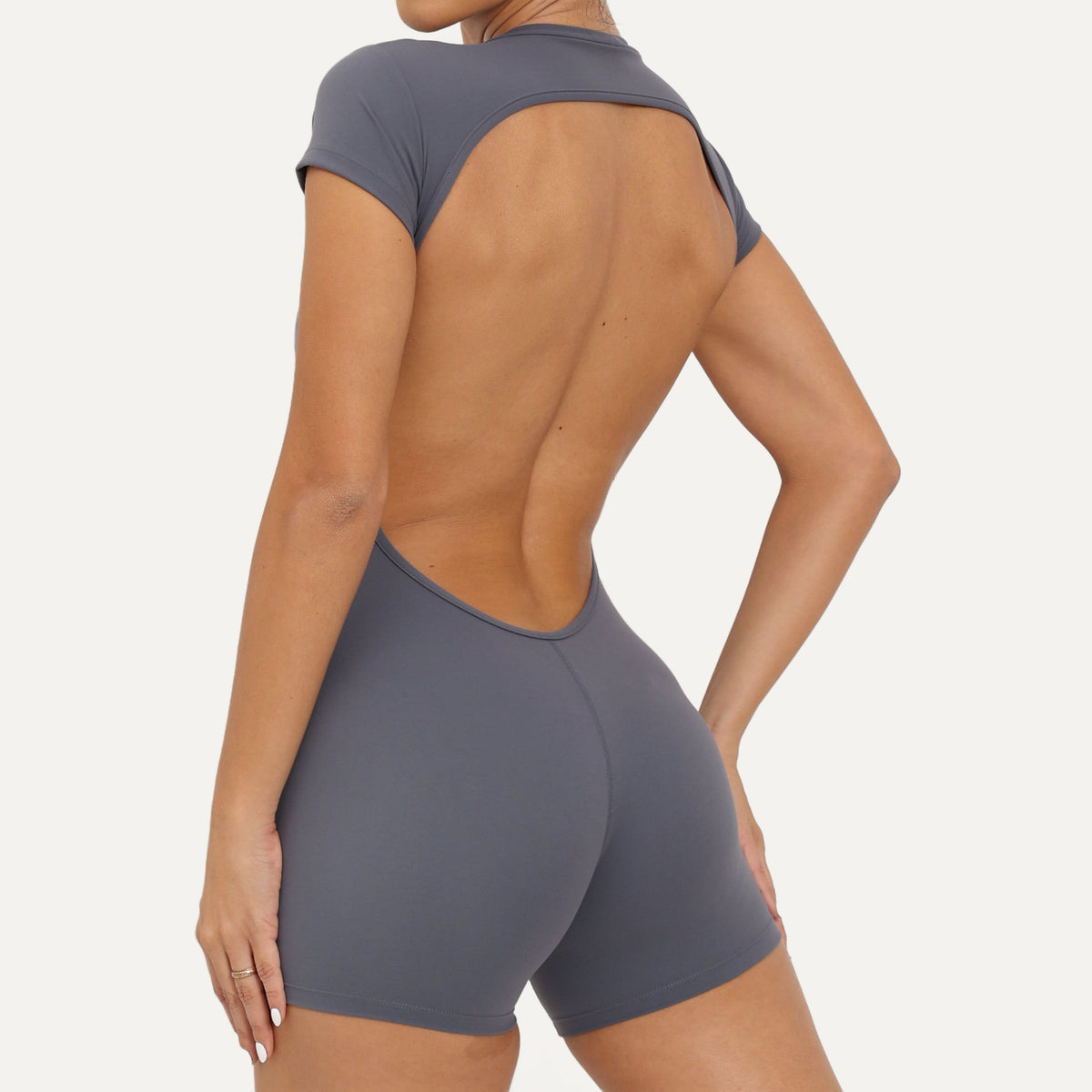 Open back in dark grey