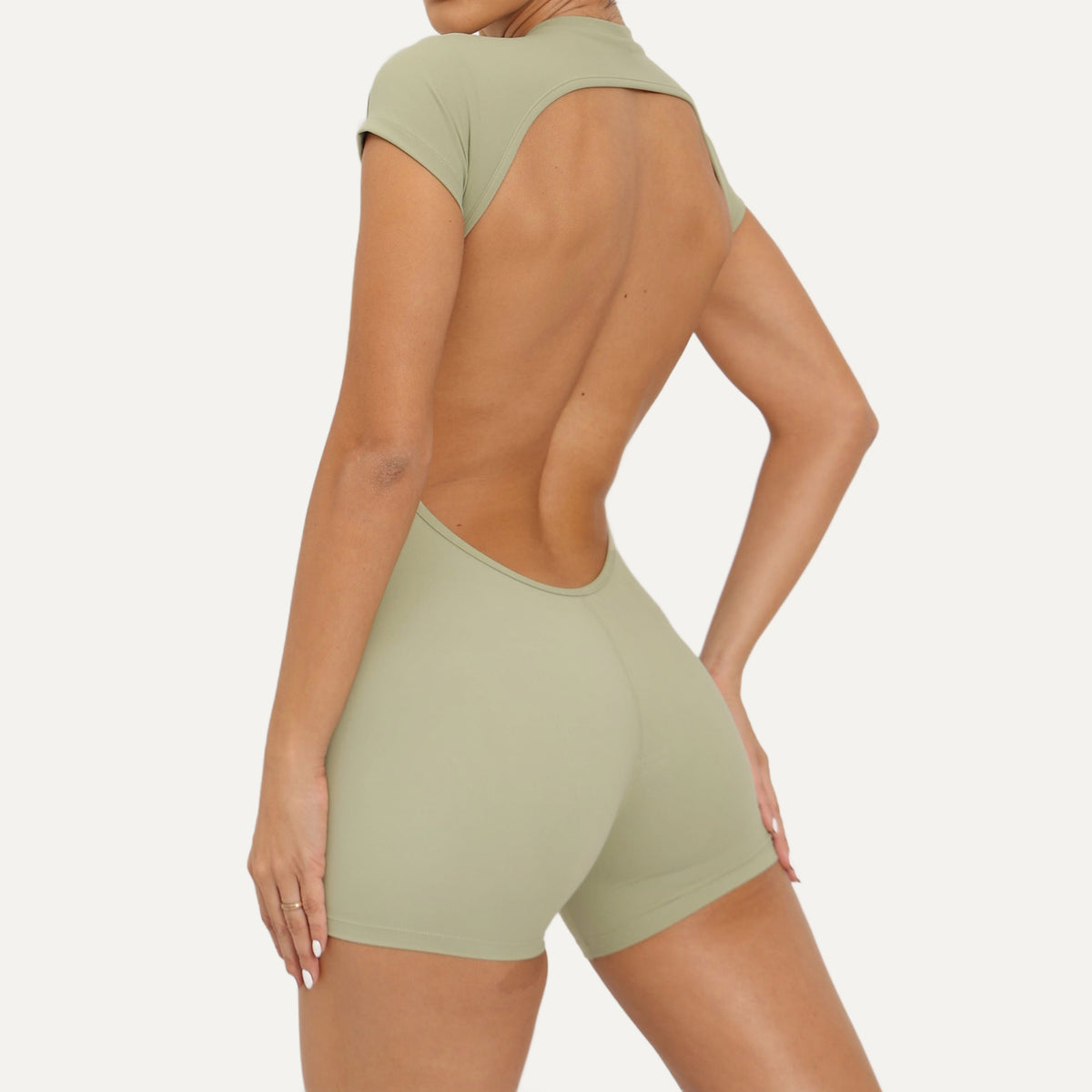 Open back in sage
